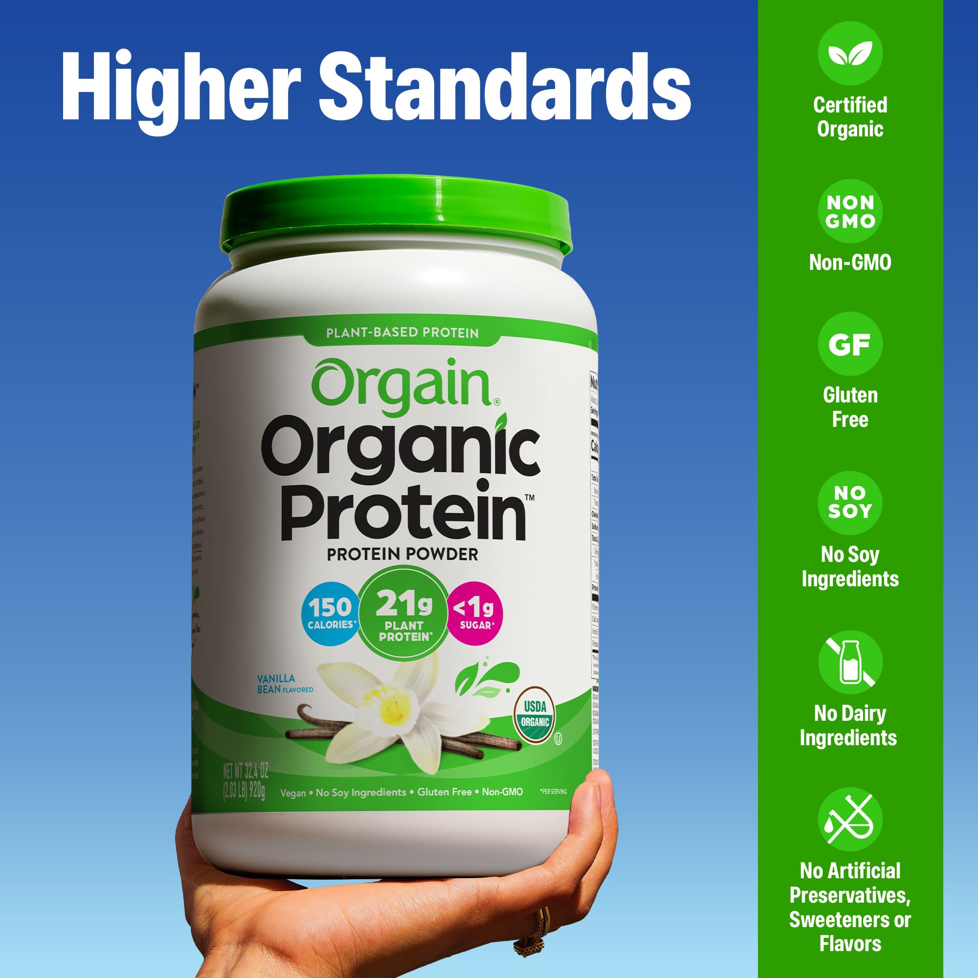 Orgain Organic Vegan Protein Powder - Shakes & Smoothies

