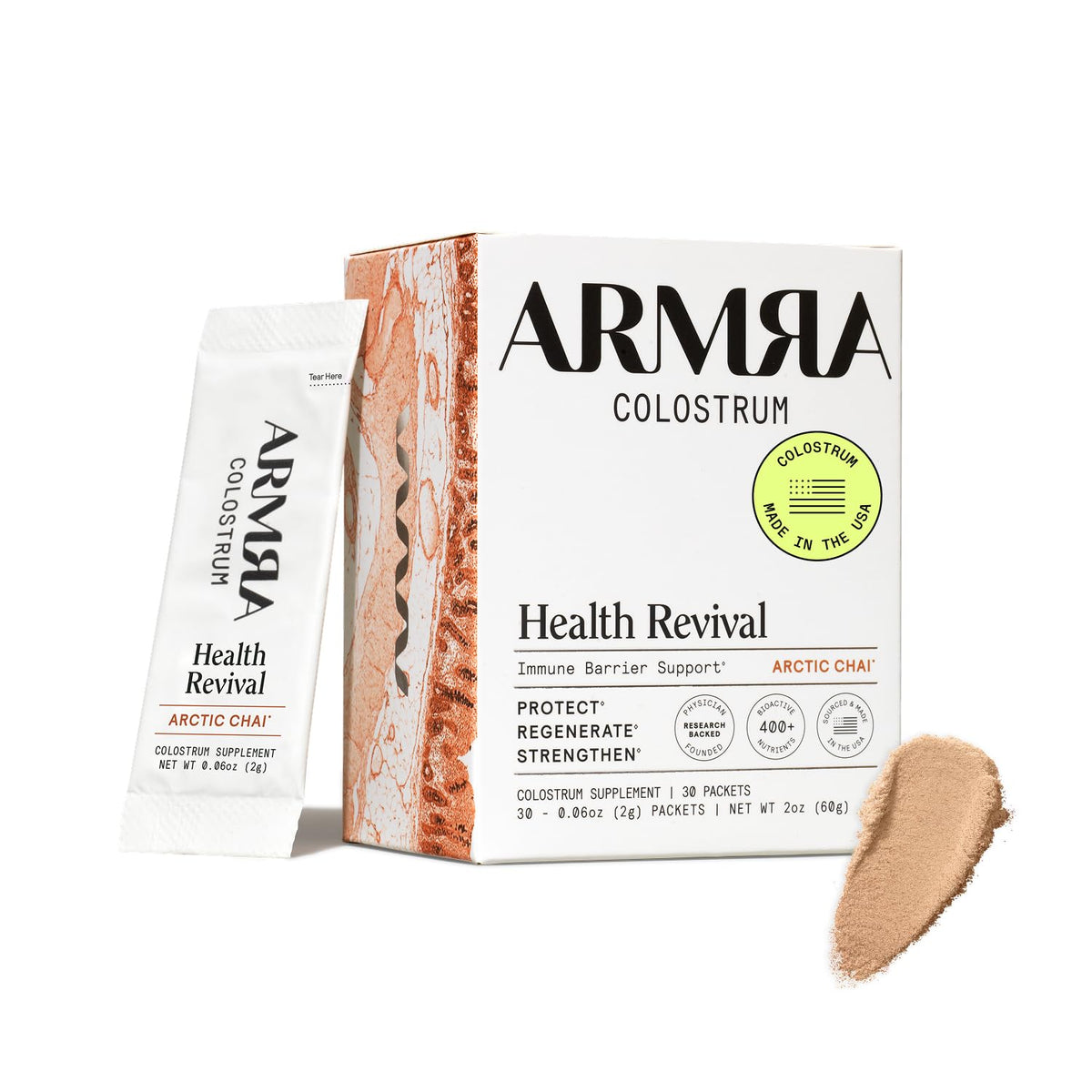 ARMRA Colostrum Powder for Gut Health & Immunity