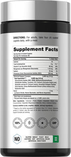 Horbäach Glucosamine Chondroitin MSM with Turmeric

