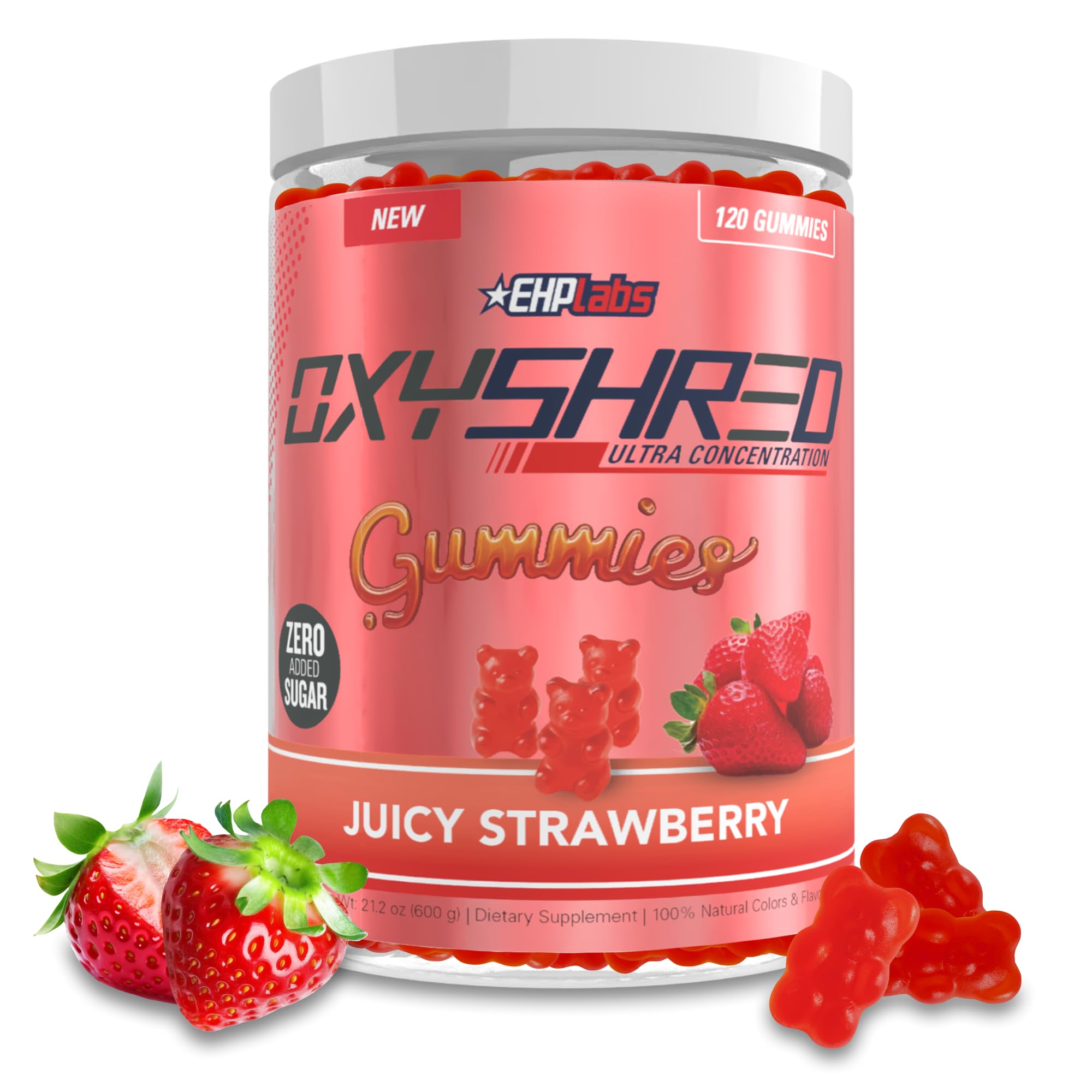 EHP Labs OxyShred Gummies Pre-Workout Energy Chews