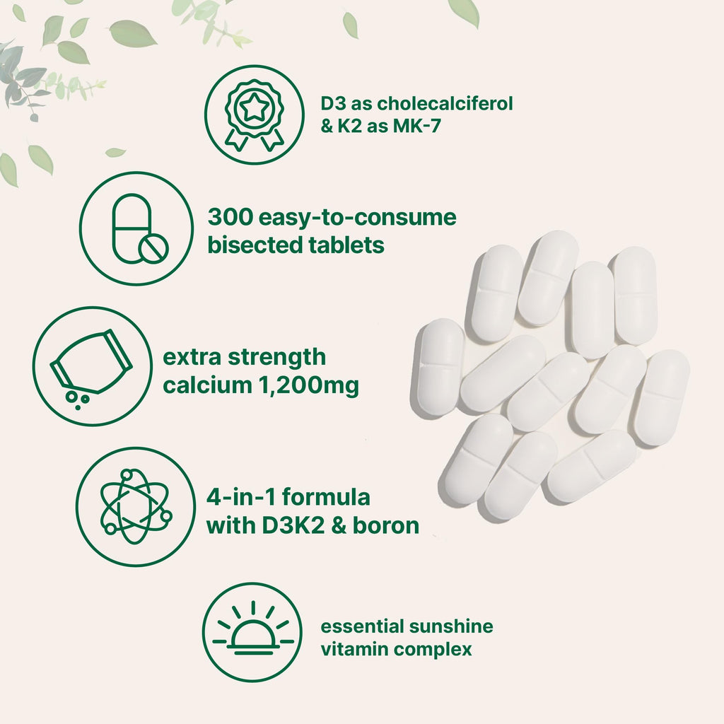 Micro Ingredients Calcium with D3 & K2 Mineral Complex


