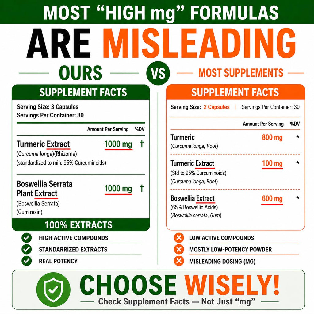 Turmeric Boswellia Capsules by Herbal Code

