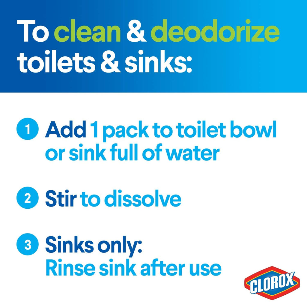 Clorox Zero Splash Bleach Pods for Laundry

