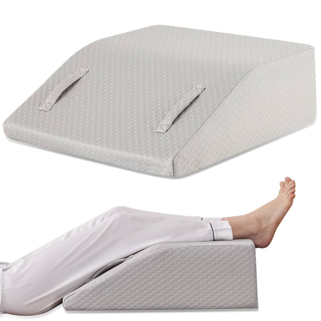 Ruqmuis Leg Elevation Pillow for After Surgery - Foam Leg Wedge