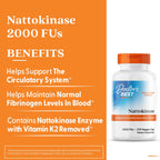 Doctor's Best Nattokinase Veggie Caps - Vegan & Non-GMO

