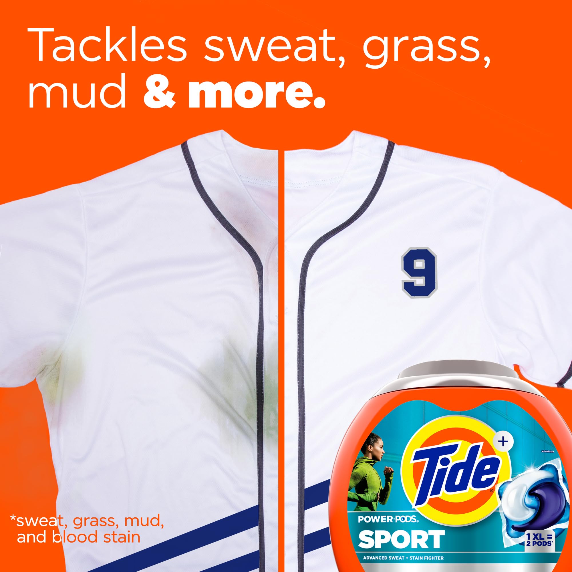 Tide Power PODS Detergent Pacs with Febreze Odor Eliminators

