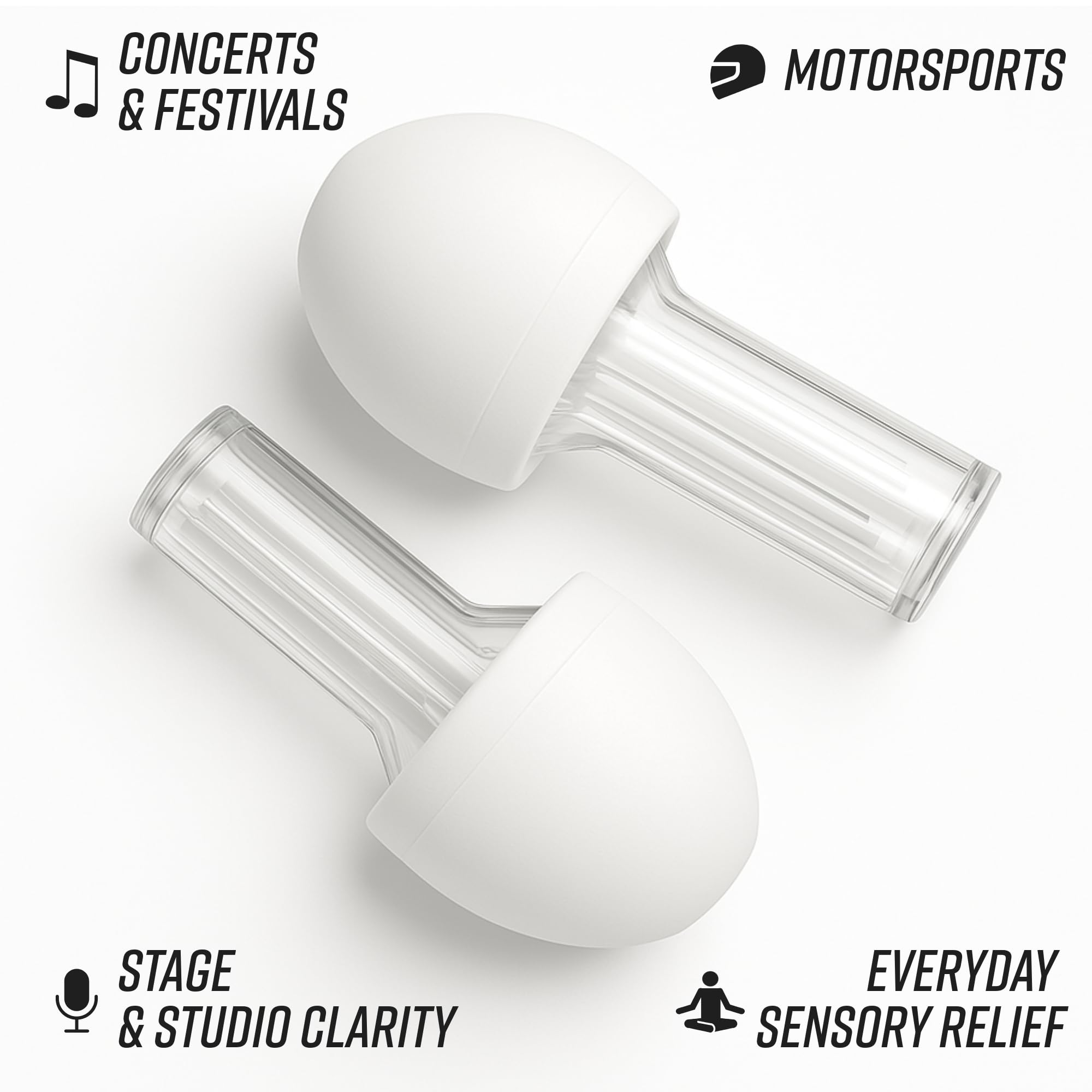 VIBES Ear Plugs – High-Fidelity Concert Hearing Protection

