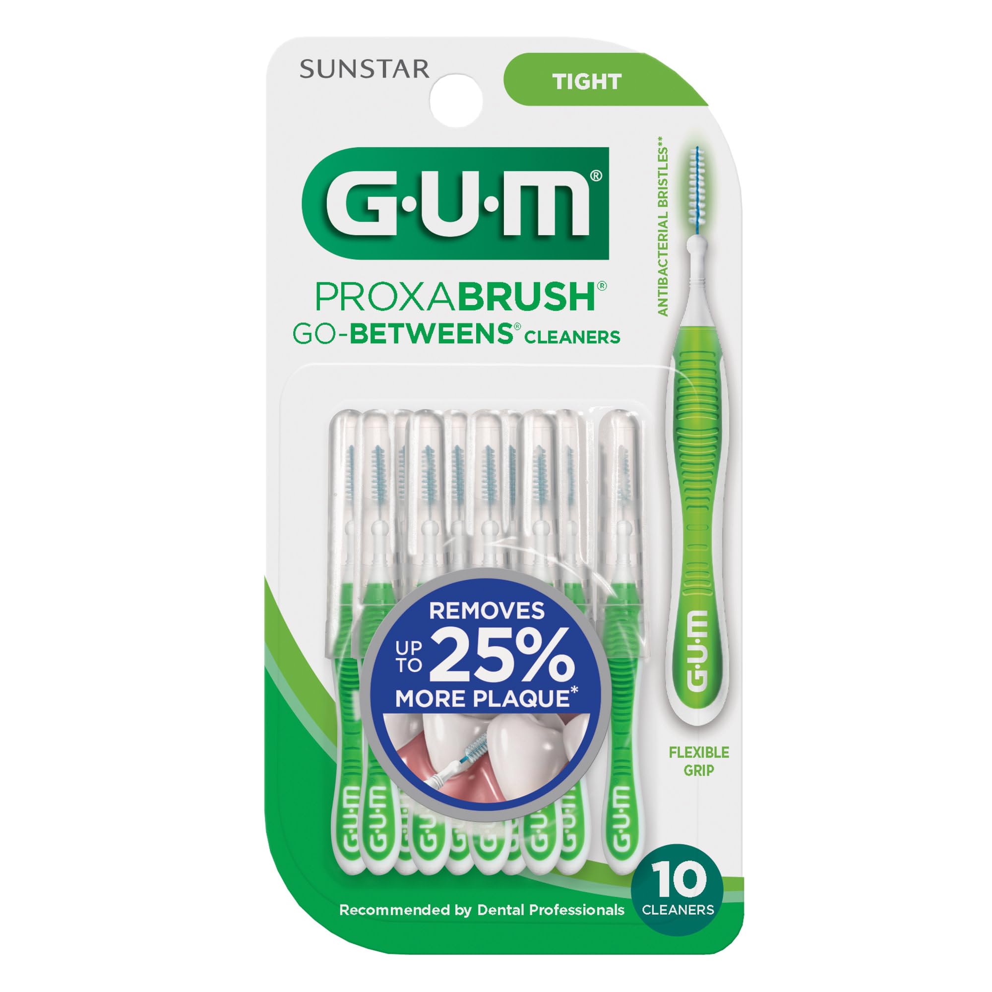 GUM Proxabrush Go-Betweens Tight Interdental Brushes

