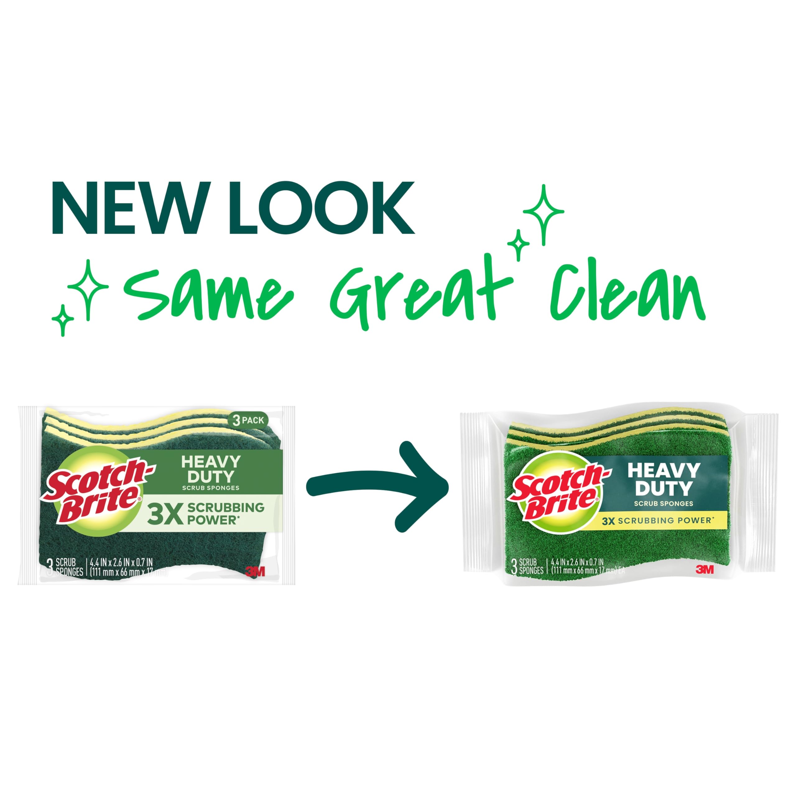 Scotch-Brite Heavy Duty Scrub Sponge for Kitchen

