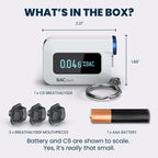 BACtrack C6 Breathalyzer Keychain

