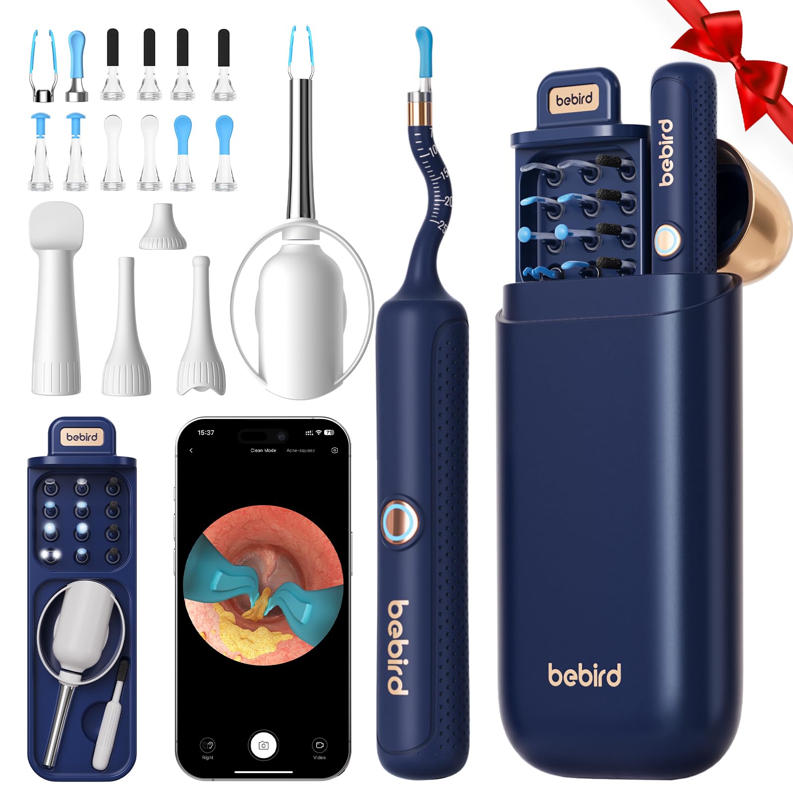 Bebird Earsight Plus R37R Ear Wax Removal Tool Camera