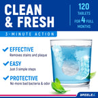 Breelex Retainer Cleaner Tablets for Dentures & Aligners

