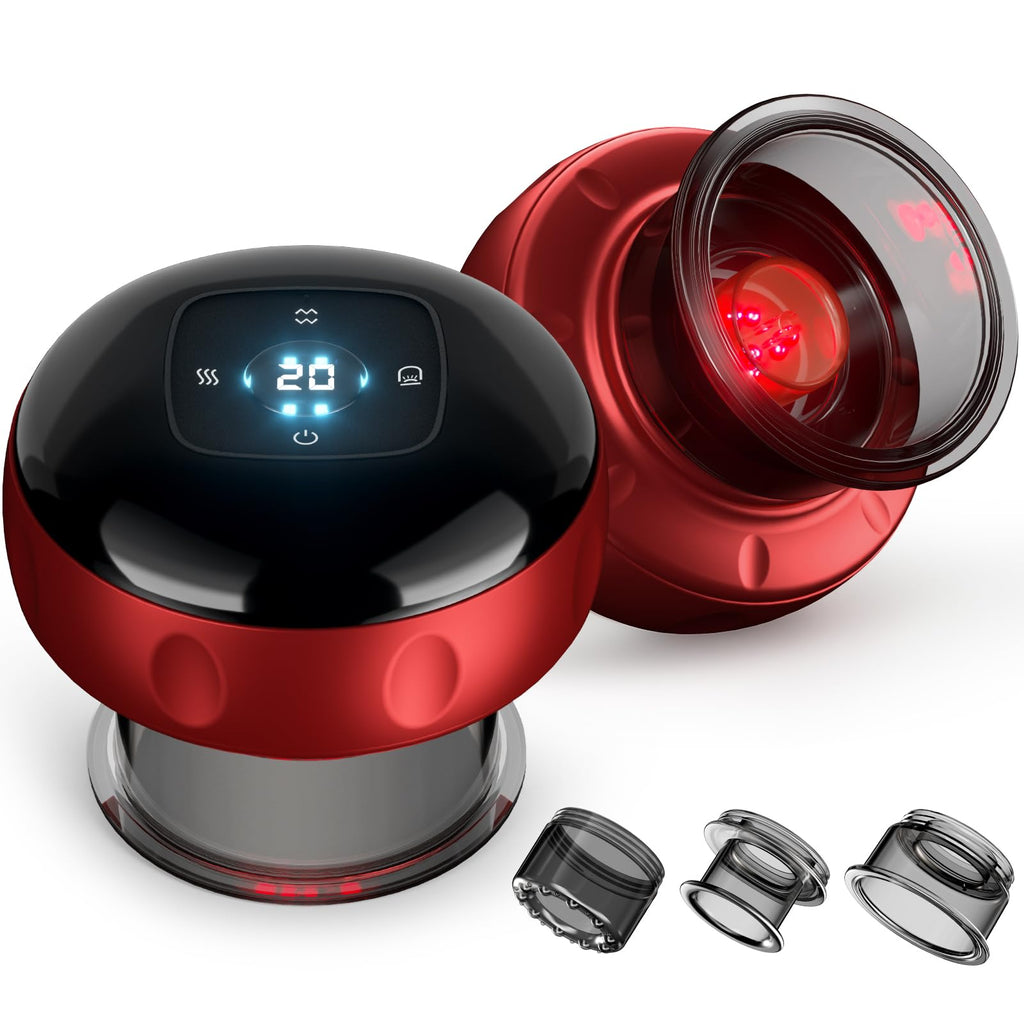 7-in-1 Smart Cupping Therapy Massager with Red Light

