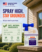 Advanced Outdoor Spider Web Dissolver and Repellent Pet Safe

