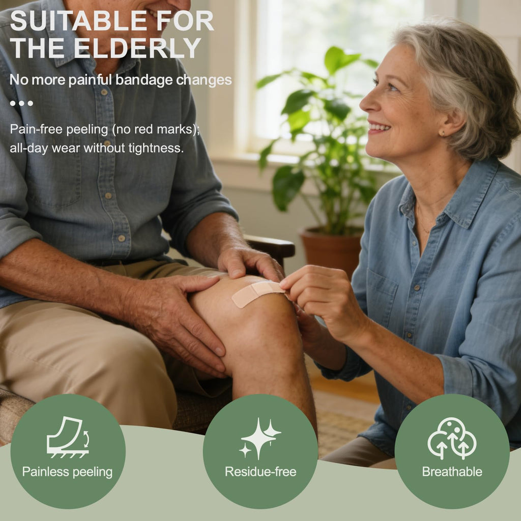 Hysimedy Silicone Bandages for Sensitive Skin|Hypoallergenic

