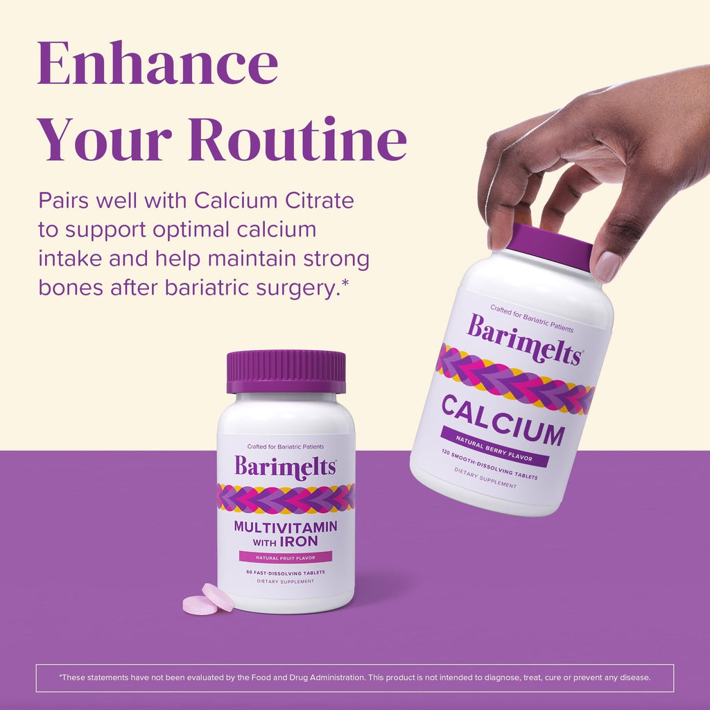 BariMelts Bariatric Multivitamin for Women with Iron

