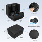 COMFIER 2 in 1 Foot and Calf Massager with Heat

