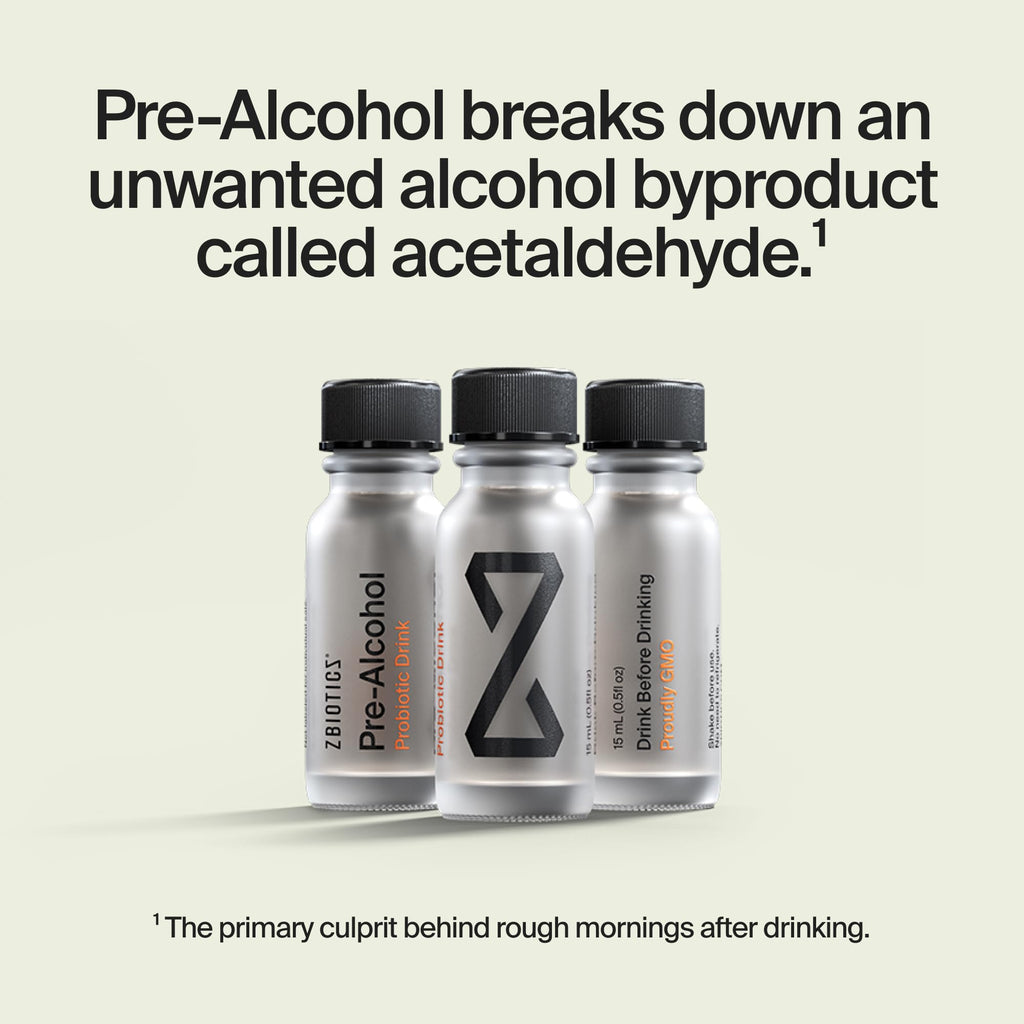 ZBiotics Probiotic Drink for Easier Mornings

