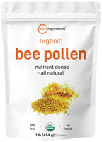 Bee Pollen Granules Micro Ingredients Organic Superfood

