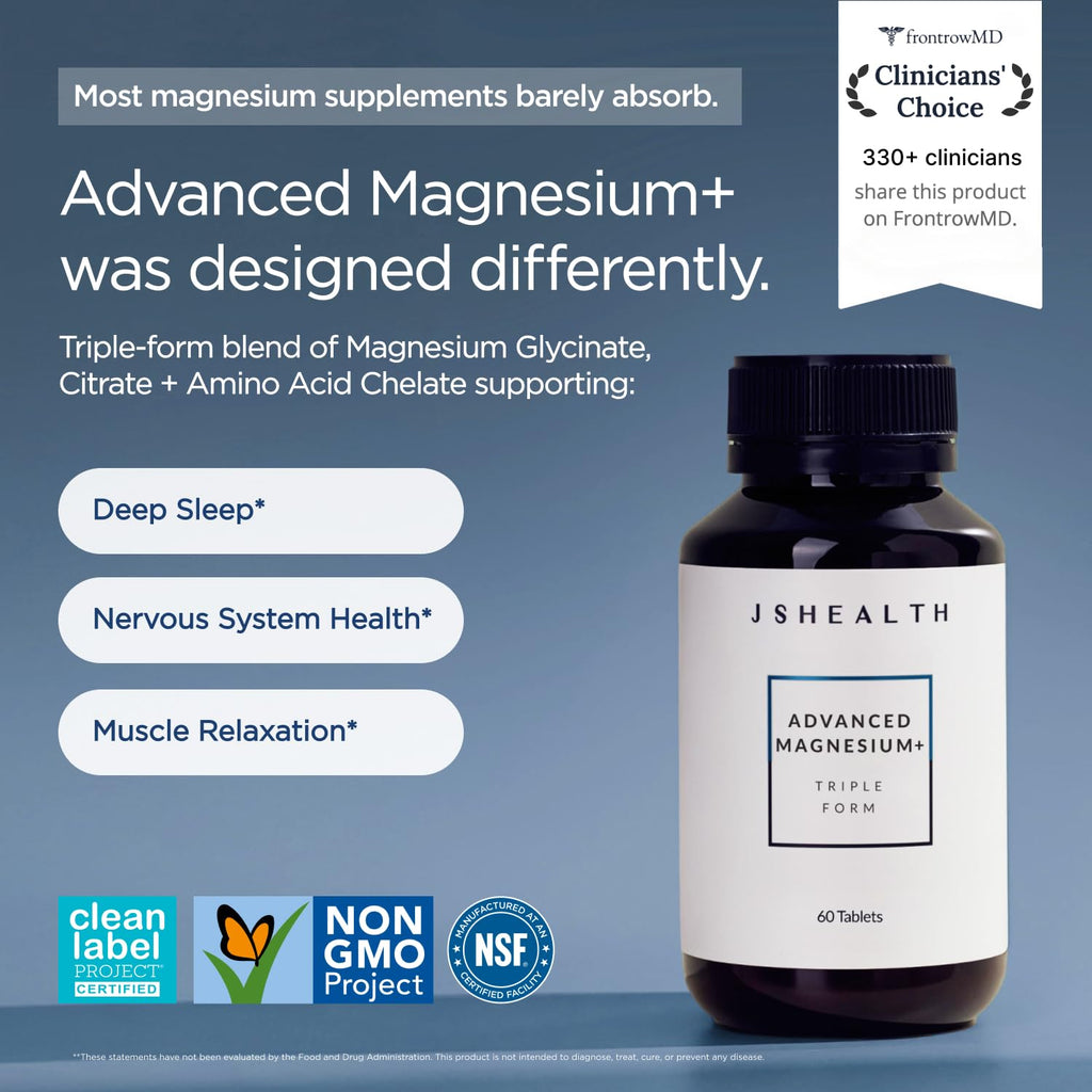 JSHealth Magnesium Sleep Support Supplement


