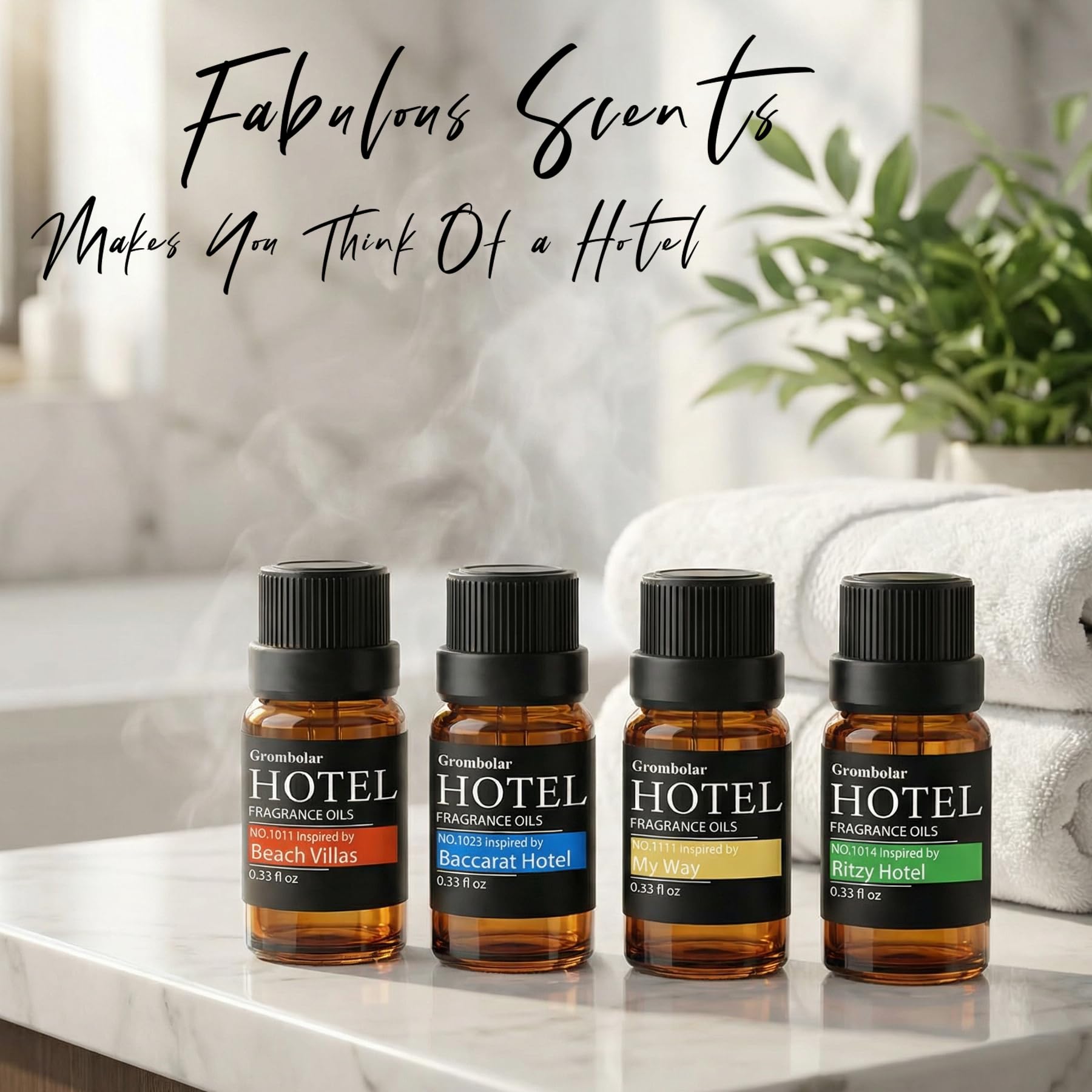 Essential Oils Gift Set for Diffusers | Hotel Collection

