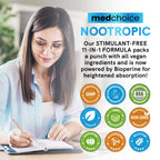 MedChoice Nootropic with Ginkgo Biloba & Bioperine

