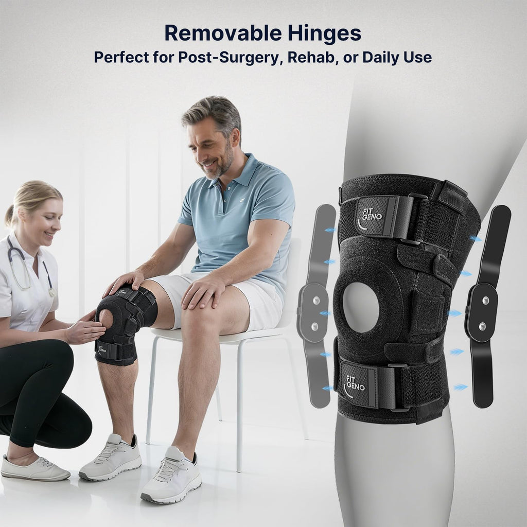 Fit Geno ReActive+ Hinged Knee Brace for Meniscus Tear

