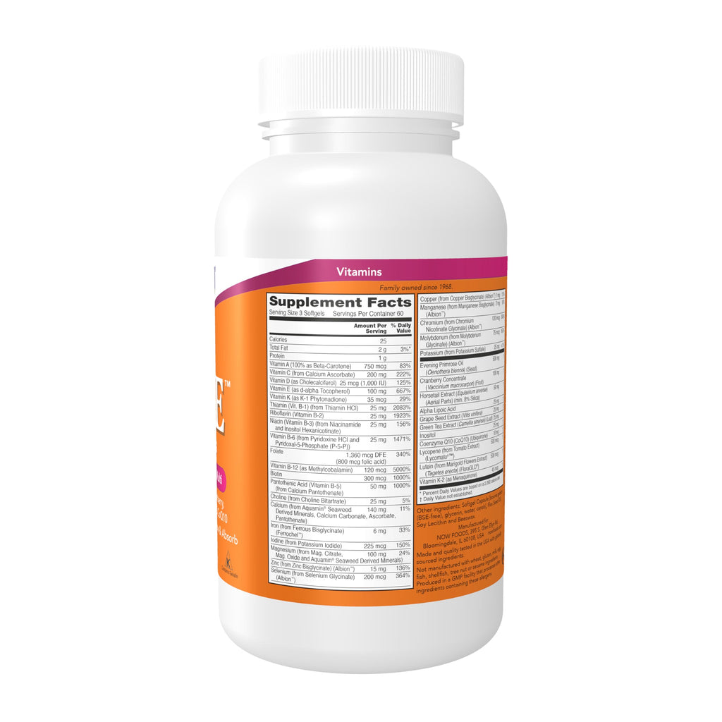 NOW Foods Eve Women's Multivitamin Softgels with Primrose

