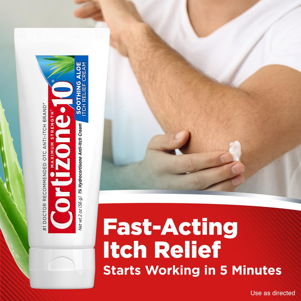Cortizone-10 Maximum Strength Aloe Itch Relief Cream

