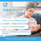 Doctor's Best Natto Serra Enzyme Nattokinase Serrapeptase

