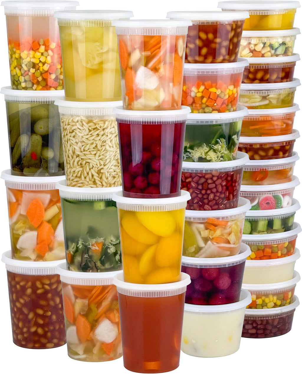Dipoo Deli Containers with Lids – BPA-Free Leak-Proof Storage

