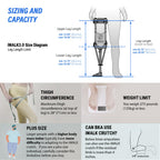 iWALK3.0 Hands-Free Knee Crutch | Mobility Alternative


