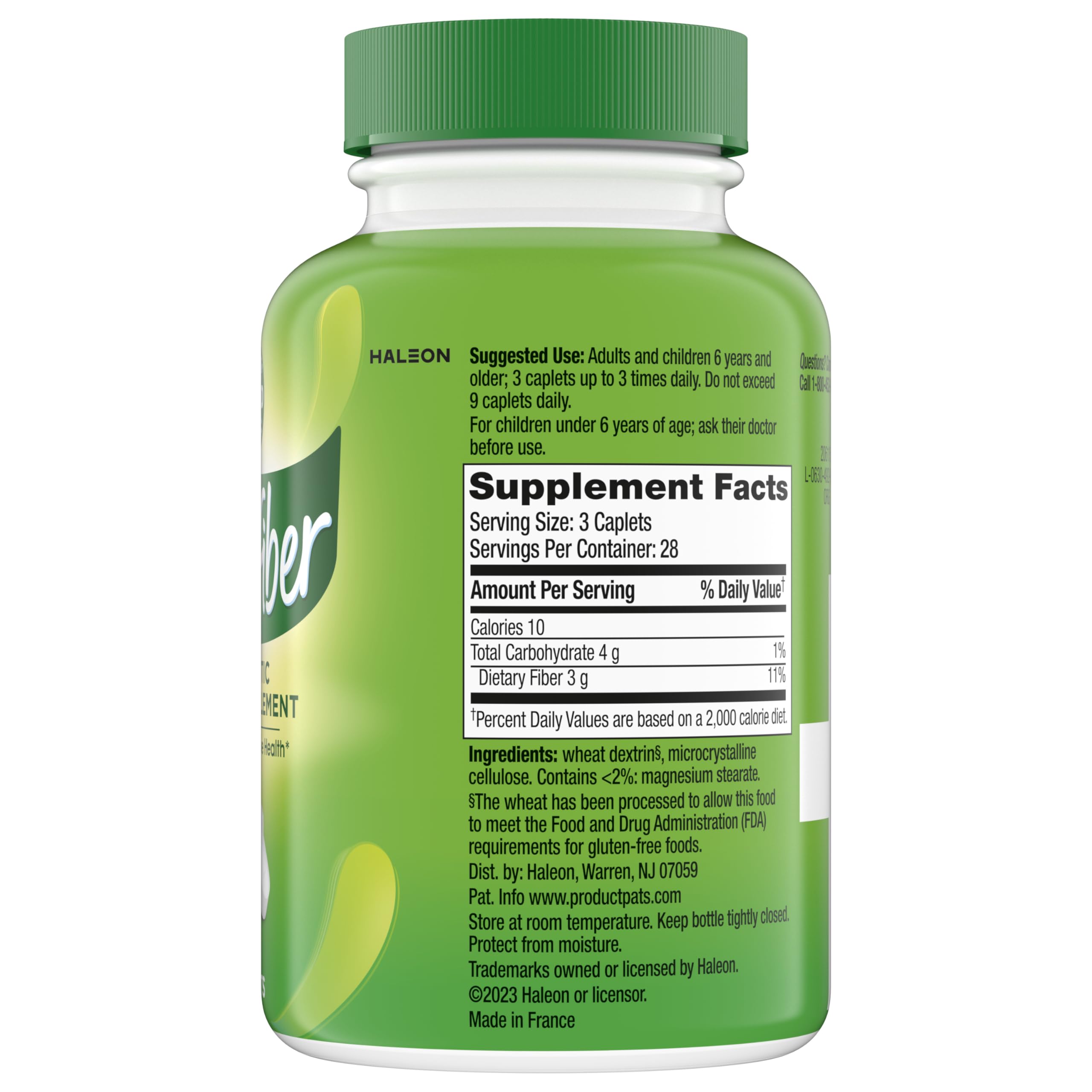 Benefiber Prebiotic GLP-1 Fiber Caplets | Digestive Support

