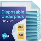 PULP Incontinence Underpads | Ultra-Absorbent Bed Pads

