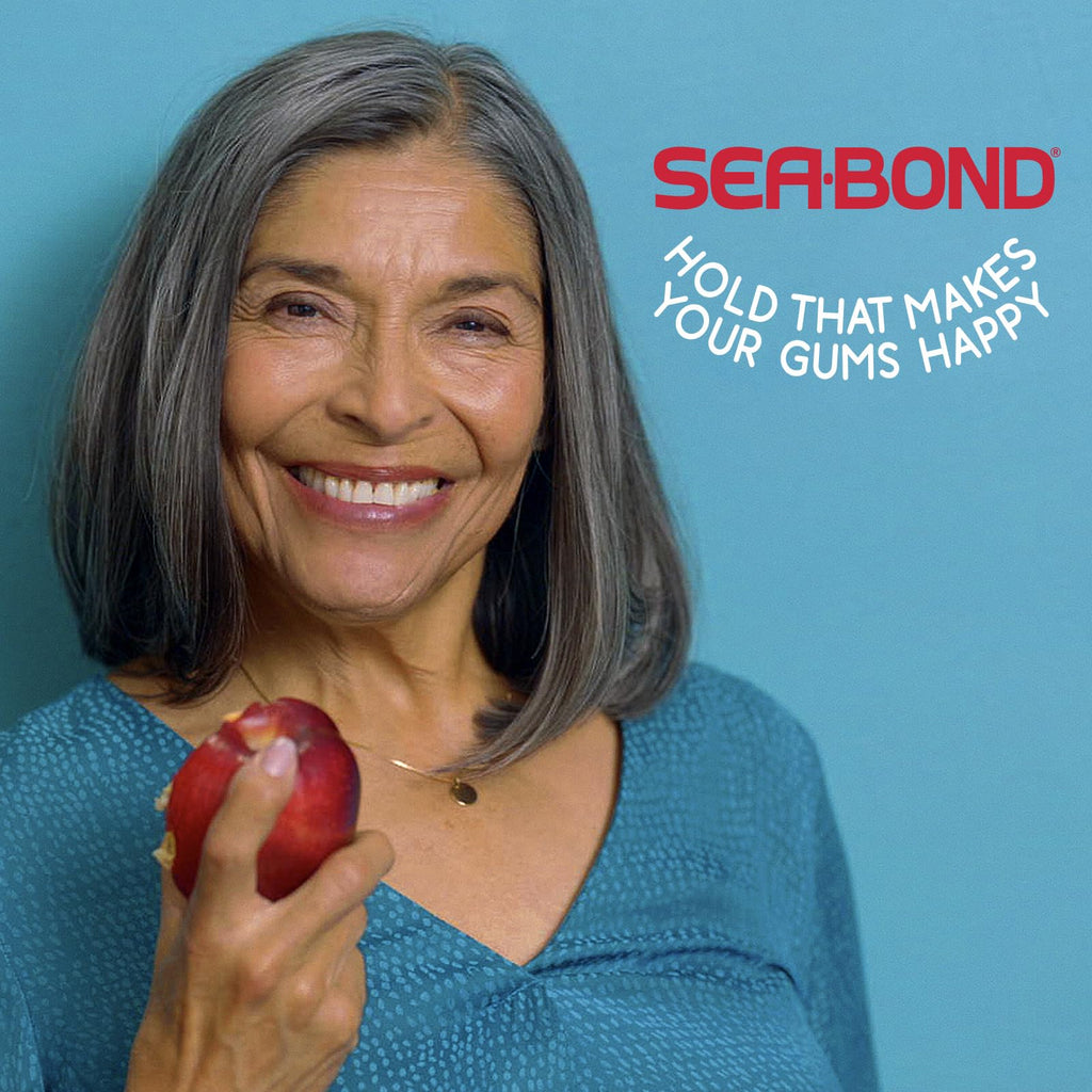 Sea-Bond Denture Adhesive Seals for Comfort

