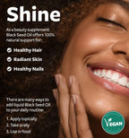Black Cumin Seed Oil Liquid USDA Organic | Antioxidant

