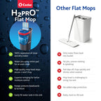 O-Cedar H2prO Flat Mop System Dual-Tank Water


