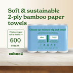 Caboo Bamboo Paper Towels - 2-Ply Eco Friendly

