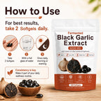 Fermented Black Garlic Extract Immune Support | Vegan

