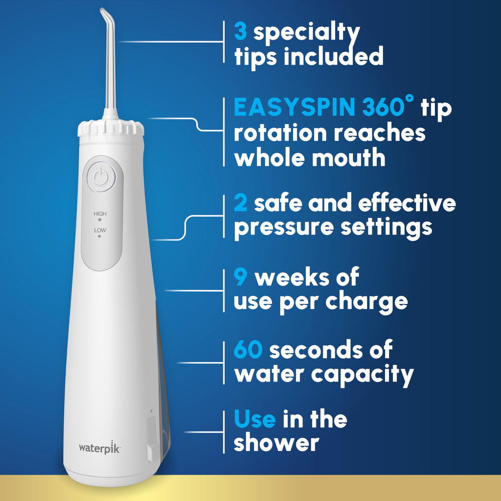 Waterpik Cordless Gem Water Flosser 5100 WF-27

