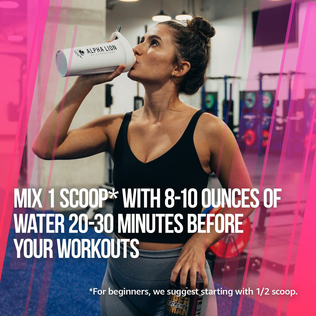 Alpha Lion Superhuman Extreme Pre-Workout Powder | Energy

