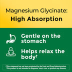Nature Made Magnesium Glycinate Supplement | High Absorption

