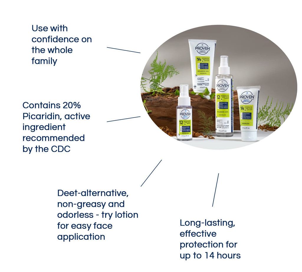 Picaridin Insect Repellent Spray for Mosquitoes & Ticks

