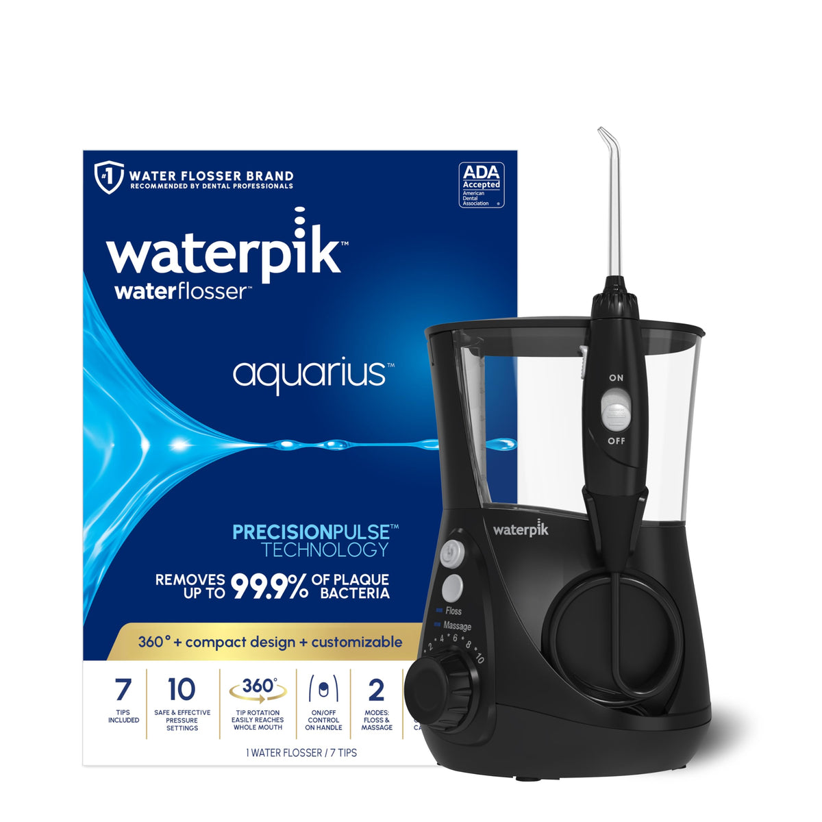 Waterpik Aquarius Water Flosser WP-667 ADA Accepted