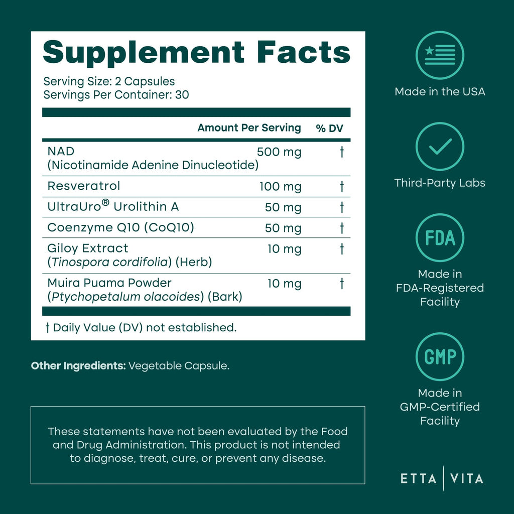 Liposomal Energy Support Supplement | Daily Vitality

