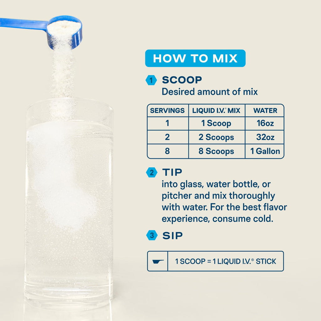 Liquid I.V. Hydration Multiplier Electrolyte Drink Mix

