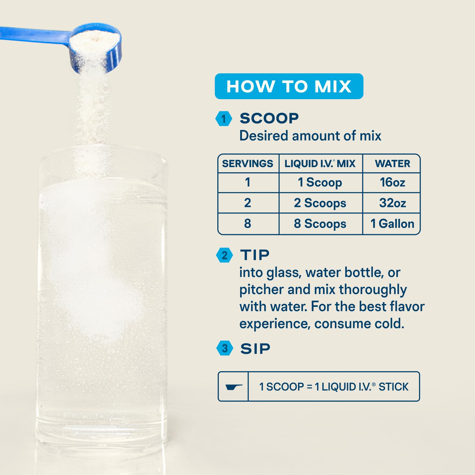 Liquid I.V. Hydration Multiplier Electrolyte Drink Mix

