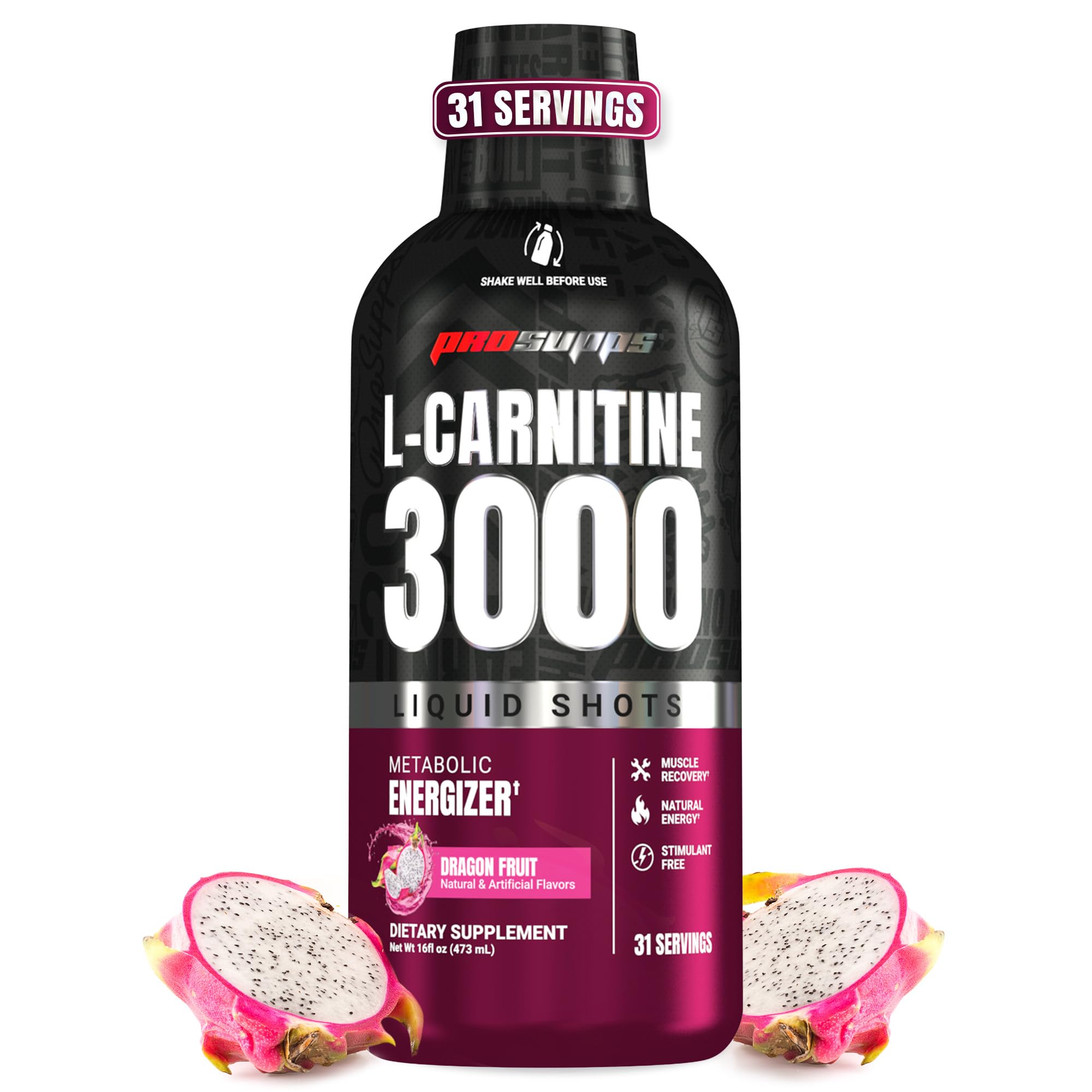 ProSupps L-Carnitine Liquid Shot – Stimulant-Free Energy & Recovery