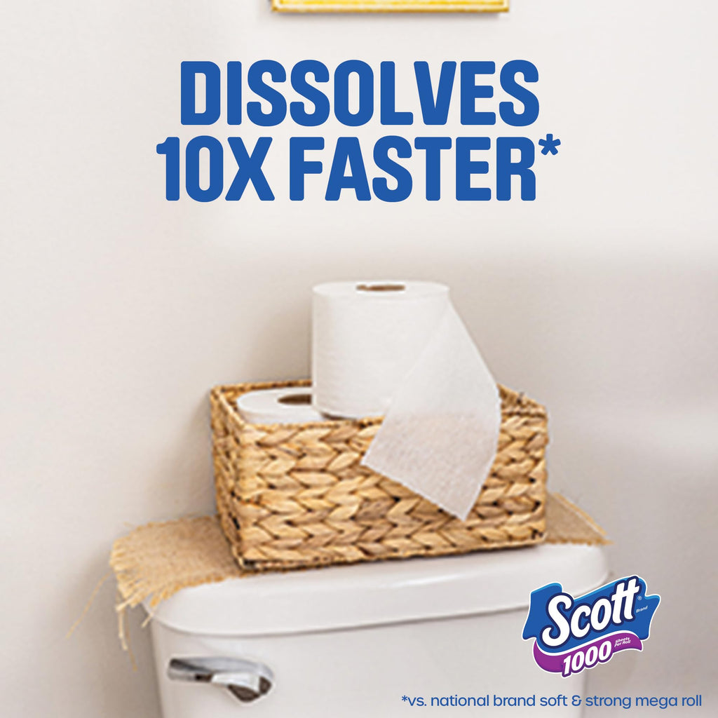 Toilet Paper Scott 1-Ply Septic-Safe

