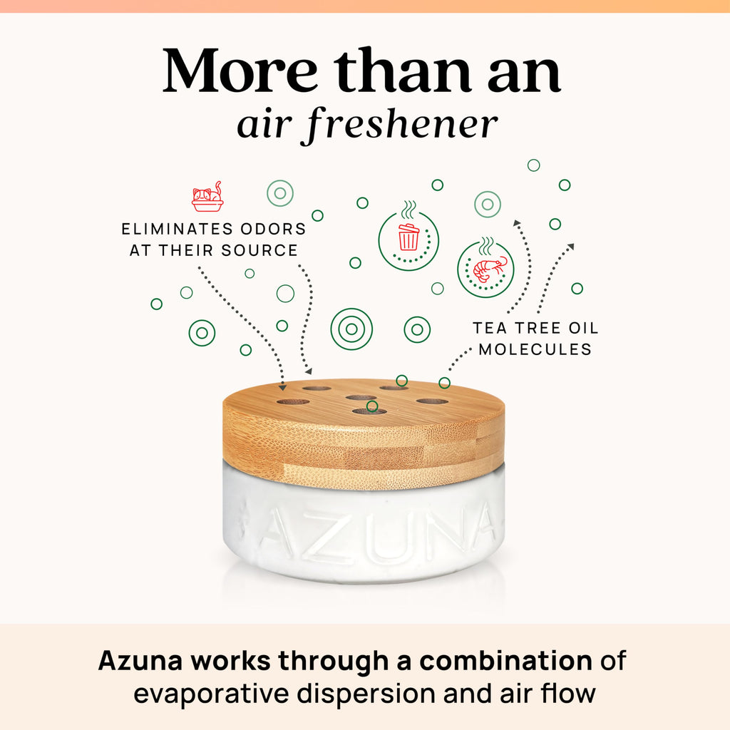 Azuna Tea Tree Oil Gel Air Freshener & Odor Eliminator

